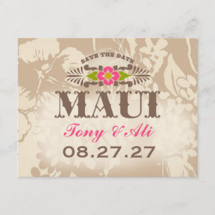 Reserva La Fecha MAUI Guardar La Línea De Fecha