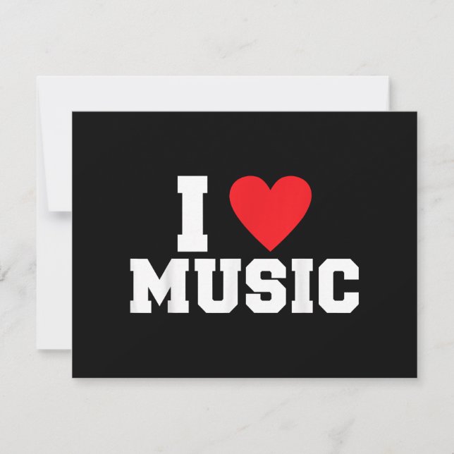 Reserva La Fecha Me encanta Music Lover (Anverso)