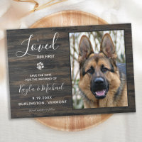 Me encantó su primer perro Boda de fotos de Mascot
