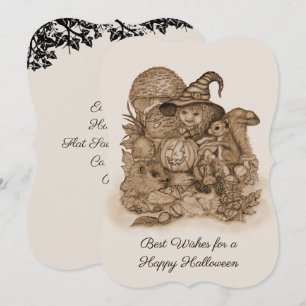 Reserva La Fecha Mejores deseos para un feliz Halloween