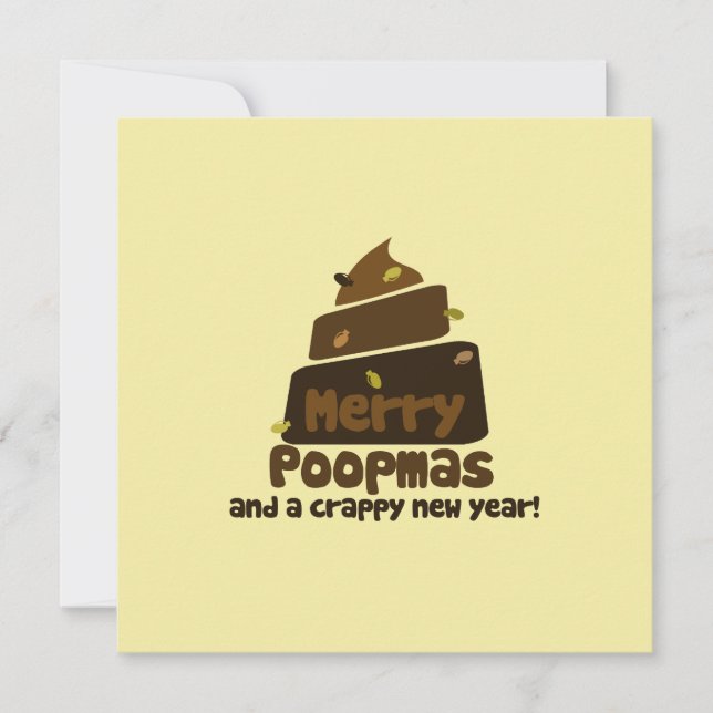 Reserva La Fecha Merry Poopmas (Anverso)