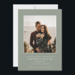Reserva La Fecha Mezcla moderna y minimalista de fotos<br><div class="desc">Esta elegante tarjeta minimalista de Save the Date, con sus fuentes limpias sans serif impresas en blanco sobre un fondo gris pizarra elegante, es una forma clásica de anunciar tu gran día. Crea un conjunto de invitaciones completo mezclando y combinando componentes complementarios. Este diseño adaptable puede ayudarte a crear recuerdos...</div>