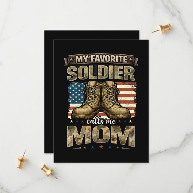 Reserva La Fecha Mi soldado favorito me llama mamá (Anverso/Reverso In Situ)