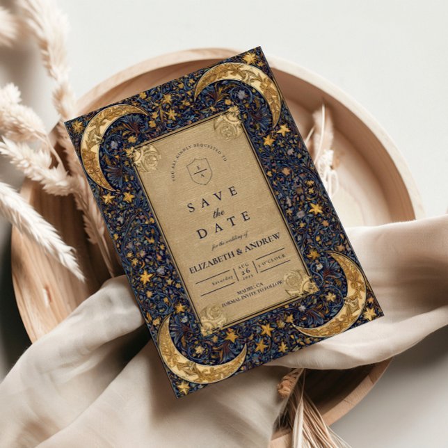 Reserva La Fecha Midnight Celestial Baroque Wedding (Subido por el creador)