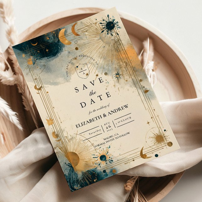 Reserva La Fecha Midnight Celestial Wedding (Subido por el creador)