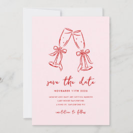 Reserva La Fecha Minimal Hand Drawn Whimsical Doodle Save The Date