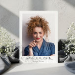 Reserva La Fecha Minimalist Photo Graduation<br><div class="desc">Minimalist photo Graduation Save the Date. Available digitally and printed. Modern and simple.   Change the words as required and replace the sample photos with your own.</div>