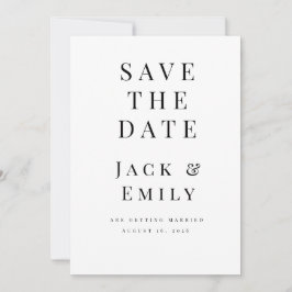 Reserva La Fecha Minimalist Save the Date Template | Elegant Editab