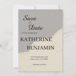 Reserva La Fecha Minimalist Wedding Save The Date