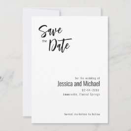 Reserva La Fecha 💍 Minimalista elegante