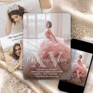 Reserva La Fecha Mis XV Quinceañera Moderna 4 Fotos 15 Cumpleaños