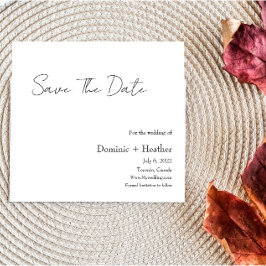 Reserva La Fecha MODA Elegancia Minimalista