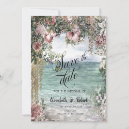 Reserva La Fecha Moda Flores Océanos Salven La Fecha