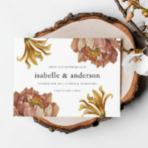 Moda simple Boda de fotografía floral rústica