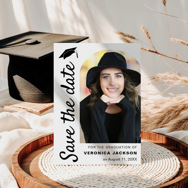 Reserva La Fecha Modern Arch Photo Graduation (Subido por el creador)