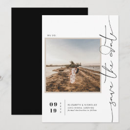 Reserva La Fecha Modern Boho Desierto | Guardar la fecha en foto cu