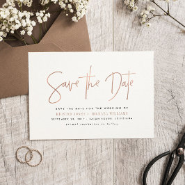 Reserva La Fecha Modern Save the Date Announcements