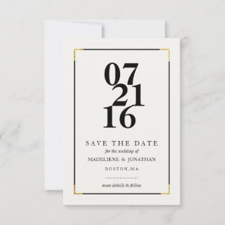 Reserva La Fecha Modern Save The Date Anunciations