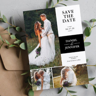 Reserva La Fecha Moderna Galería fotográfica Boda Salvar La Fecha