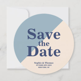 Reserva La Fecha Moderna y audaz tipografía Wedding Save the Date