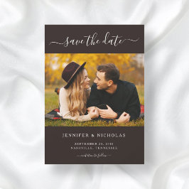 Reserva La Fecha Moderna y elegante foto salva la fecha