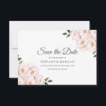 Reserva La Fecha Moderno Boda floral Rubor elegante<br><div class="desc">Moderna y elegante boda floral Rubor Guardar la fecha Ver colección coincidente en Nest Store y Nest</div>