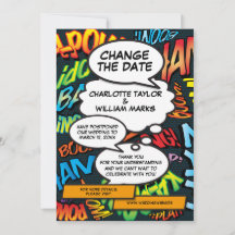 Moderno libro de historietas de posposición de bod