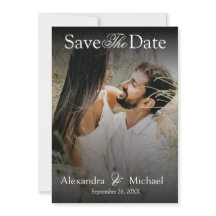 Moderno Overlay de Foto con Letra Elegante Boda