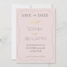 Moderno, Sencillo Y Minimalista Boda Dusty Rosa