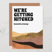 Moderno y simple nos estamos volviendo Bodas de Bo