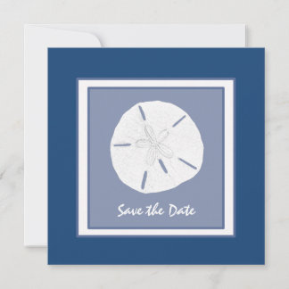 Reserva La Fecha Monaco Blue Sand Dollar Save the Date en español