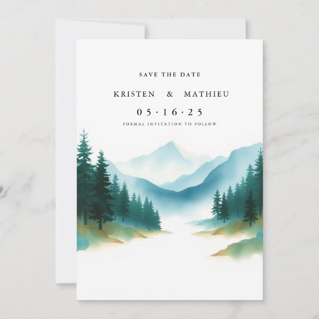 Reserva La Fecha Montaña de guiones (Anverso)