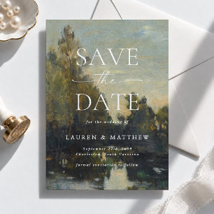 Reserva La Fecha Moody Lake Fine Art Save the Date