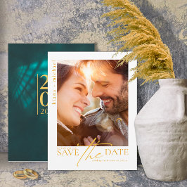 Reserva La Fecha Moonlight Romance Boda Emerald Green ID881