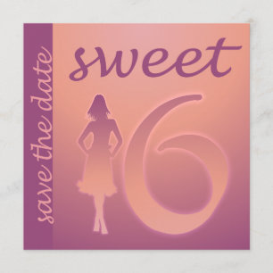 Reserva La Fecha Morple Sweet 16 Save the Date