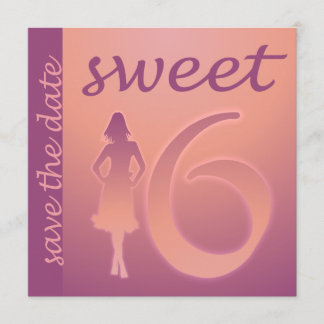 Reserva La Fecha Morple Sweet 16 Save the Date