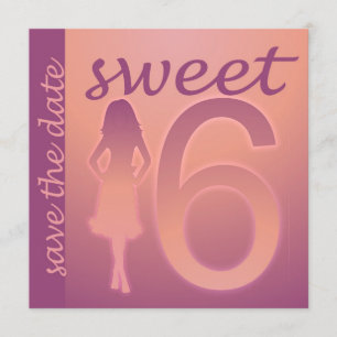 Reserva La Fecha Morple Sweet 16 Save the Date