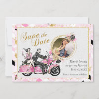 Motocicleta romántica salva la fecha