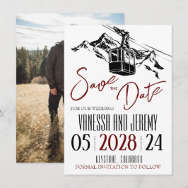 Reserva La Fecha Mountain Love Burgundy