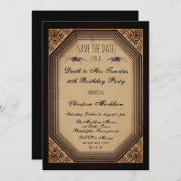 Muerte gótica decoro a su fiesta de cumpleaños de