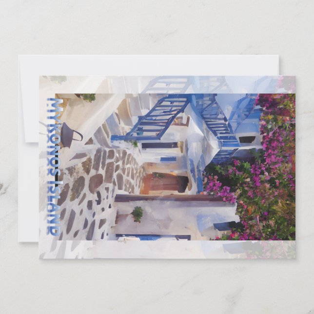 Reserva La Fecha Mugre de café de Myconos (Anverso)