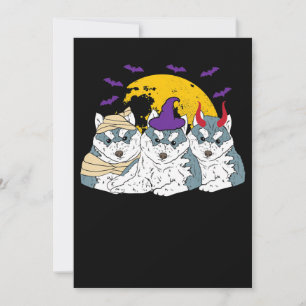 Reserva La Fecha Mummy witch siberian husky dog regalo de hallowe