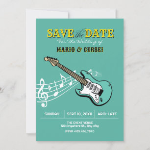 Reserva La Fecha Música de guitarra boda