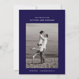 Reserva La Fecha Muy simple foto simple