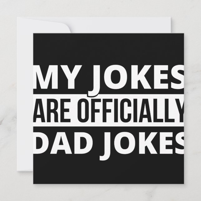 Reserva La Fecha my jokes are dad jokes (Anverso)