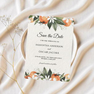 Reserva La Fecha Naranja acuático moderno y deja belleza