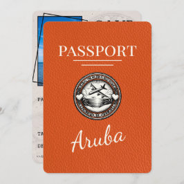 Reserva La Fecha Naranja Aruba Passport Guardar la fecha