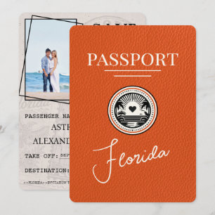 Reserva La Fecha Naranja Florida Passport Guardar la fecha