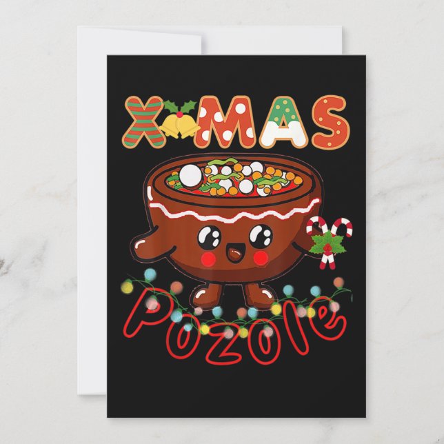 Reserva La Fecha Navidades adoran Pozole Bowl con Pajama feo (Anverso)