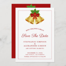 Navidades campanan Boda de feriado de Berias Rojas